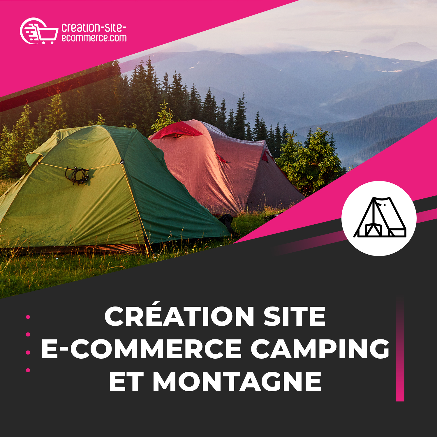 Création De Site Ecommerce Camping Clé En Main