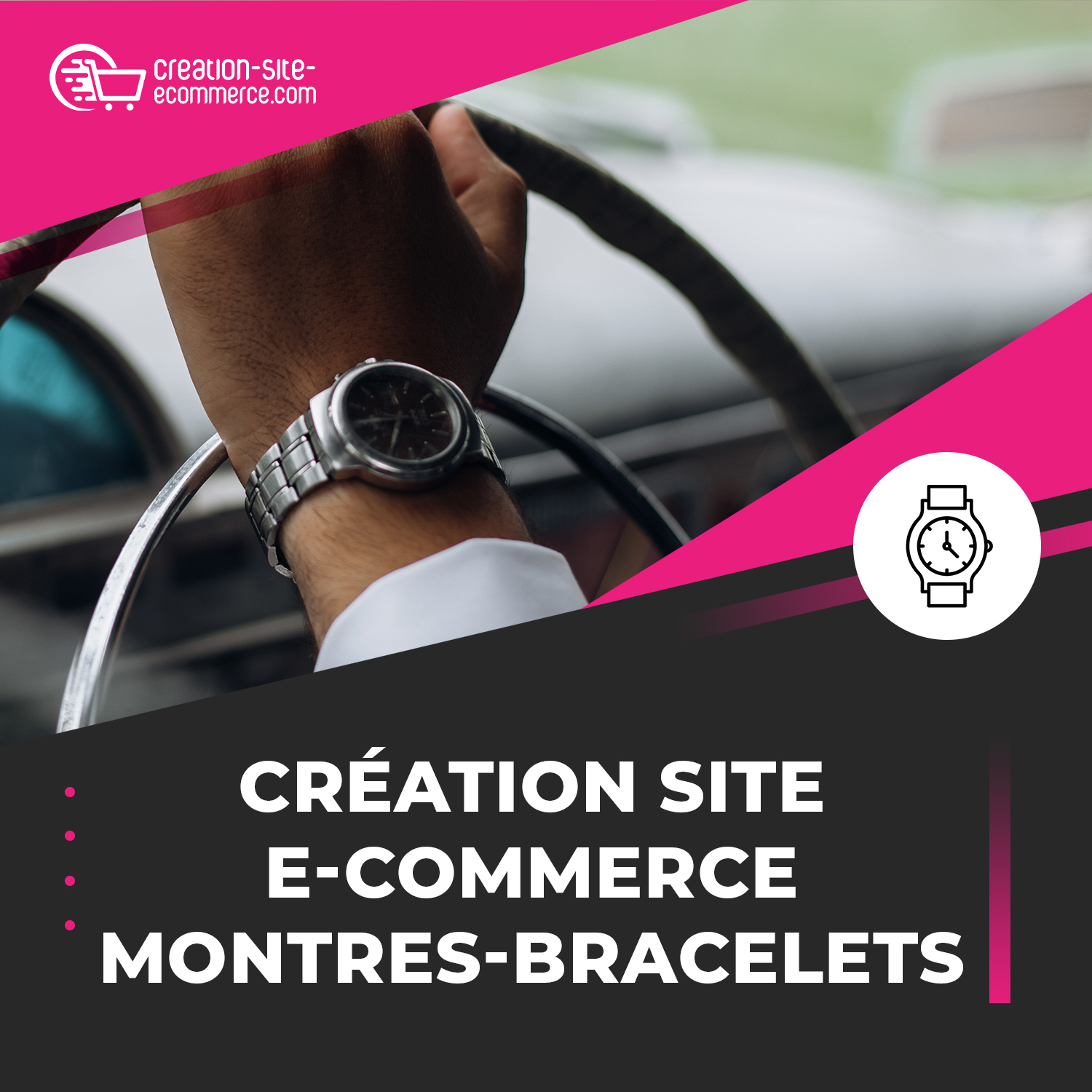 Création De Site Ecommerce Montres Et Bracelets Clé En Main