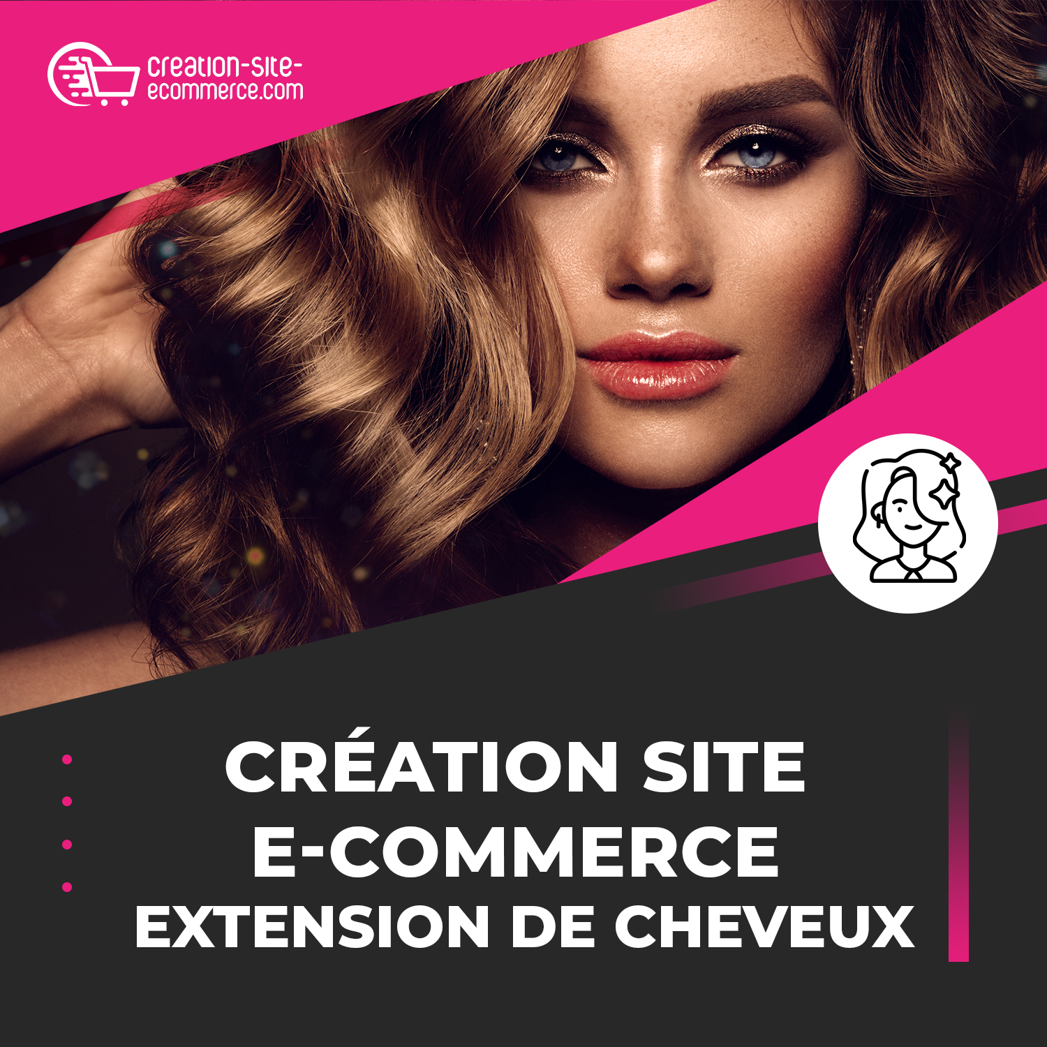 Création De Site Ecommerce Extension De Cheveux Clé En Main
